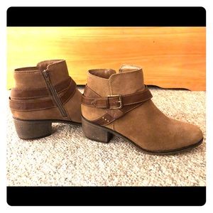 Brown ankle boots